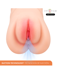 INTENSE DEEP TOUCH – KRISTA VIBRUOJANČIA DEJAVANČIA VAGINOS MASTURBATORĖ IR NUOTOLINIO VALDYMO PULTAS 2