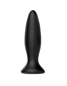 MR PLAY - RECHARGEABLE BLACK VIBRATOR ANAL PLUG
