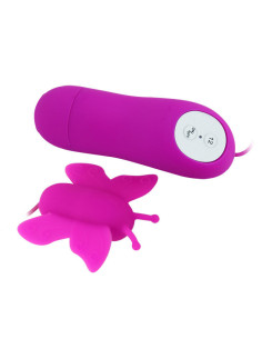 BAILE - LOVE EGGS BUTTERFLY CLITORIS STIMULATOR 12 SPEEDS LILAC REMOTE CONTROL 2