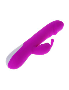 PRETTY LOVE - FLIRTATION ROBERT VIBRATOR WITH CLITORIS STIMULATOR 2