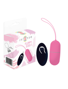 INTENSE - FLIPPY I VIBRATING EGG WITH REMOTE CONTROL PINK