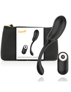 COQUETTE CHIC DESIRE - VIBRATING EGG REMOTE CONTROL RECHARGEABLE BLACK- GOLD 2
