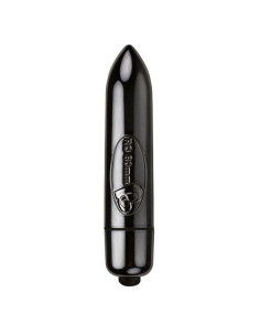ROCKS-OFF - VIBRATING BULLET RO-80MM MIDNIGHT METAL