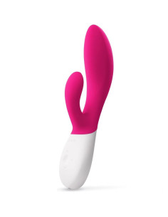 LELO - INA WAVE 2 VBRADOR PRABANGUS SPECIALUS MECHANIZMAS FUKSIJOS SPALVOS