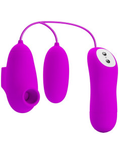 PRETTY LOVE - VIBRATING BULLET AND SUCTION CUP