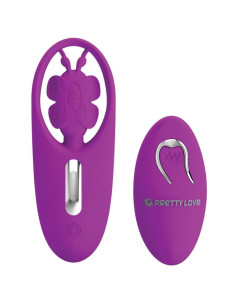 PRETTY LOVE - DANCING BUTTERFLY STIMULATOR FOR PANTIES WITH REMOTE CONTROL LILAC
