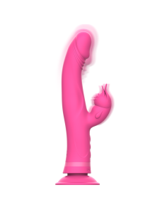 INTENSE - JULIO RABBIT VIBRATOR PINK SILICONE 2