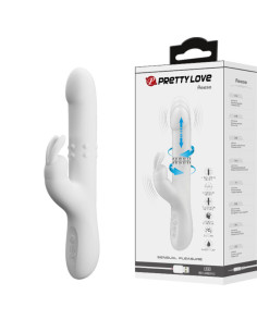 PRETTY LOVE - REESE VIBRATOR WITH SILVER ROTATION 2