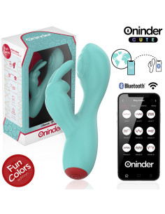 ONINDER CUTE - LOVE BUNNY G-SPOT CLITORAL VIBRATOR - FREE WORLDWIDE APP