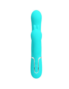 PRETTY LOVE - CAMMY 4 IN 1 MULTIFUNCTION TRIPPLE RABBIT VIBRATOR BLUE 2