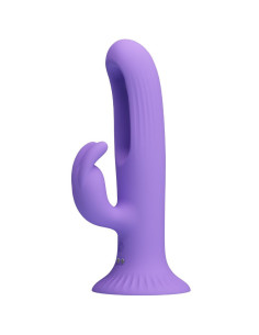 PRETTY LOVE - KILLMOULIS RABBIT VIBRATOR 12 VIBRATION MODES PURPLE