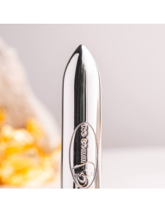 ROCKS-OFF - RO-80 CHROME VIBRATING BULLET SILVER 2