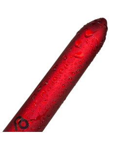 ROCKS-OFF - RECHARGEABLE VIBRATING BULLET POPPY RED 2