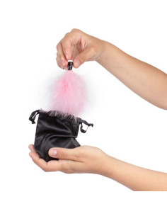 SECRETPLAY - GOLDEN LIGHT KIT SPARKLING STRAWBERRY EDIBLE POWDER and FEATHER 2