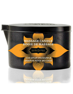 KAMASUTRA - COCONUT AND PINEAPPLE MASSAGE CANDLE 170GR 2