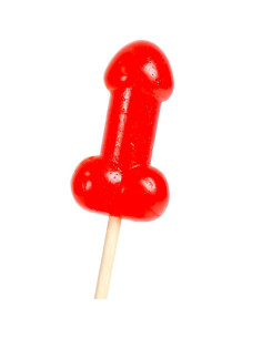 SECRETPLAY - CHERRY CANDY PENIS LOLLIPOP WITH SPICY HEAT EFFECT