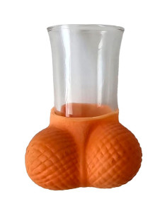 DIABLO PICANTE - GLASS SHOT GLASS WITH EGGS FLESH