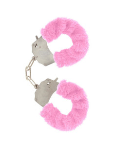 TOYJOY - FURRY FUN CUFFS BONDAGE PINK