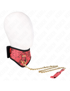 KINK - SCANDAL MODEL NECKLACE WITH LACE STRAP 75 CM 44 X 10 CM