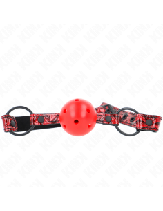 KINK - DIAMOND PATTERN BALL 4.5 CM GAG MODEL 1 64.5 CM ADJUSTABLE 42-60 CM
