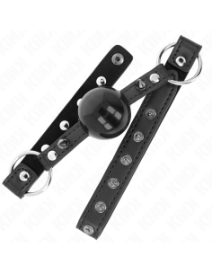 KINK - BALL 4 CM GAG WITH TIP RIVET AND SNAP LOCK 65 x 2 CM 2