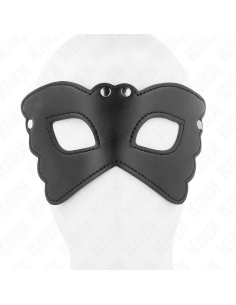 KINK - BUTTERFLY SHAPED LEATHERETTE MASK 20 x 9 CM