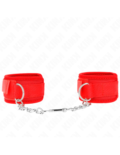 KINK - NEOPRENE WRIST RESTRAINTS RED 42 X 5 CM 2