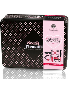 SECRETPLAY - BDSM SET 6 PCS RED COLLECTION