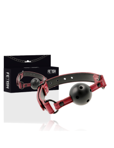 FETISH SUBMISSIVE DARK ROOM - BREATHABLE GAG 2