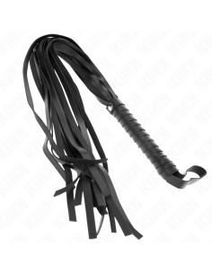 KINK - NEGRO SHORT HANDLE LONG TAIL WHIP 70 CM 2