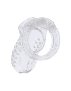 HIDDEN DESIRE - EXTREME CHASTITY COCK CAGE ACRYLIC ADJUSTABLE CLEAR 2