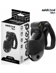 ADDICTED TOYS LOCKED - MINDNIGHT CELL PENIS CAGE 4.2 CM SIZE M
