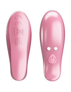 PRETTY LOVE - CAILEY NIPPLE CLAMPS 10 VIBRATIONS REMOTE CONTROL PINK