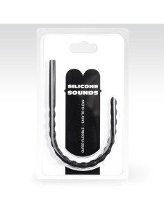ALL BLACK - 8-10 MM SILICONE URETHRAL PROBE 2