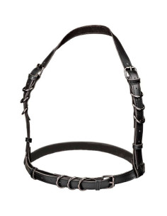 CALEXOTICS - EUPHORIA HALTER BUCKLE HARNESS BLACK