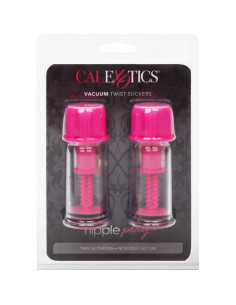 CALEXOTICS - VACCUM TWIST PINK NIPPLE SUCTION CUP 2