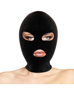 DARKNESS - BDSM SUBMISSION MASK MOUTH AND EYES BLACK 2