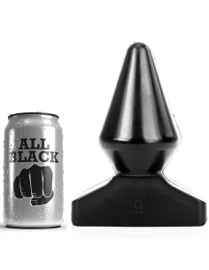ALL BLACK - ANAL PLUG 18,5 CM