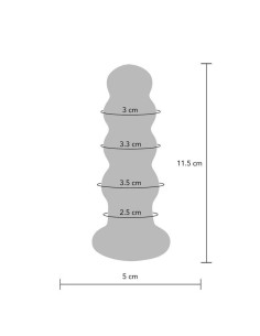 TOYJOY - BUTTOCKS THE RADIANT GLASS BUTTPLUG 2