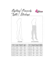 LIVCO CORSETTI FASHION - GRARDDIS LC XG042 KOJINĖS JUODOS, VIENAS DYDIS 2