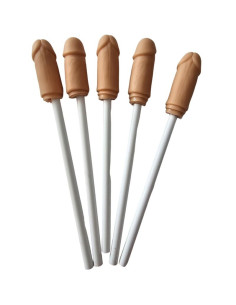 DIABLO PICANTE - 5 PENCILS WITH NATURAL PENIS TIP