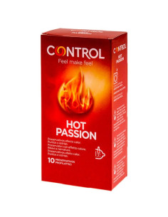 CONTROL - HOT PASSION WARMING EFFECT 10 UNITS