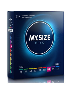 MY SIZE - PRO CONDOMS 64 MM 3 UNITS