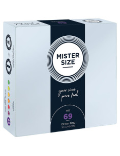 MISTER SIZE - PREZERVATYVAI, XXXL DYDIS, 69 MM (36 VIENETAI)