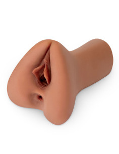 PDX PLUS - PICK YOUR PLEASURE XL REALISTIC STROKER BROWN 2