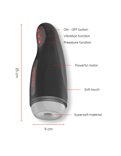 ONINDER - SEOUL RECHARGEABLE MALE MASTURBATOR 10 SPEED - FREE APP 2