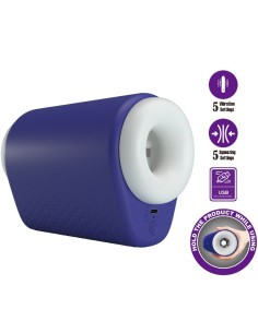 PRETTY LOVE - DJ LADY MALE MASTURBATOR WITH VIBRATION 5 SETTINGS PURPLE