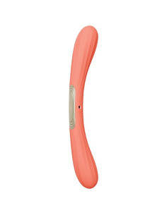 LELO - BOOMERANG DOUBLE ENDED VIBRATOR CORAL RED