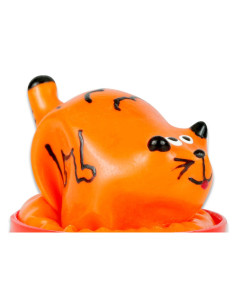 CONDOMERIE - HANDPAINTED NOVELTY CONDOMS CAT MODEL 1