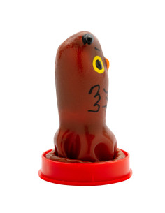 CONDOMERIE - HANDPAINTED NOVELTY CONDOMS OWL 2